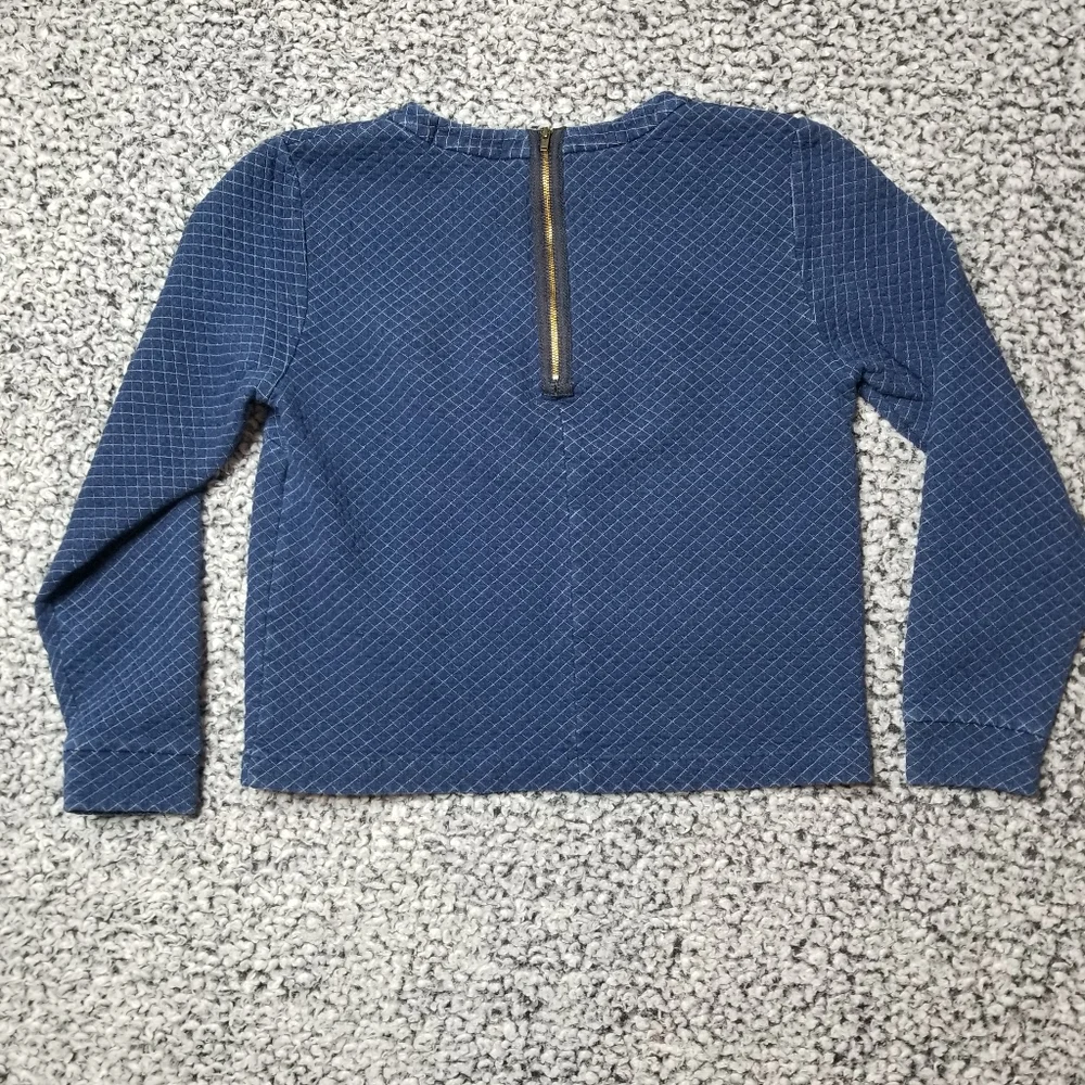 J.Crew Quilted Sweater Top